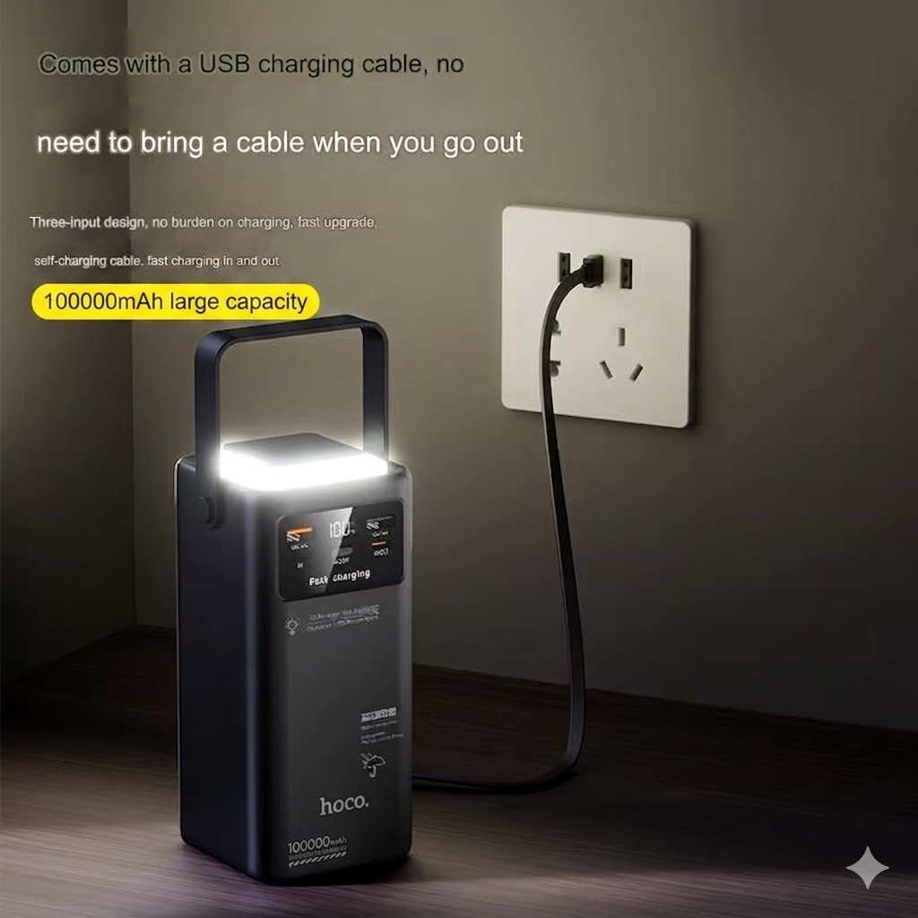 100000mAh HOCO باور بانك